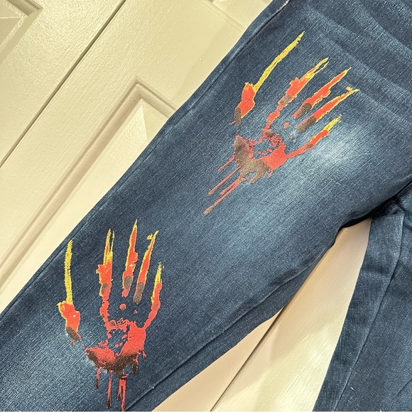 THC The Hideout Clothing Co Jahknow War Memory Jeans in Size 30 - Picture 8 of 15